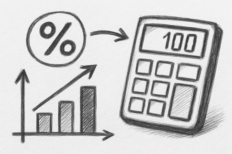Grundwert, Prozentsatz und Prozentwert