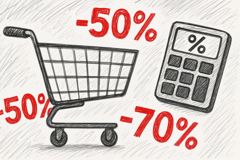 black friday rabatte, rabattrechner